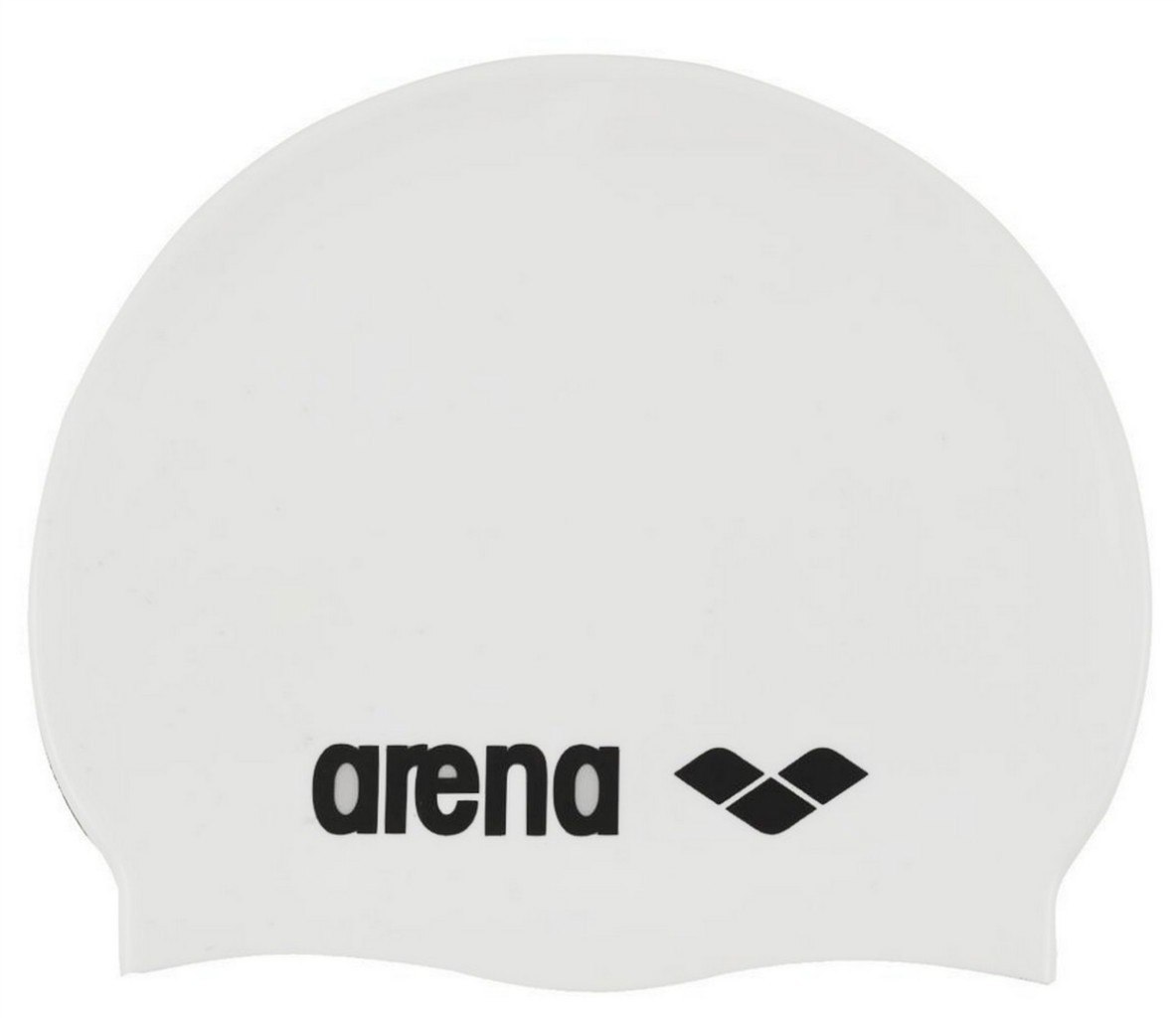 biały czepek pływacki arena