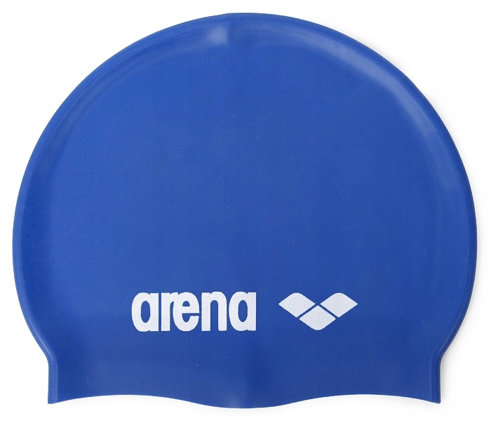 niebieski czepek pływacki arena
