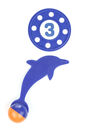 Zabawka do nurkowania Beco delfiny i kółka