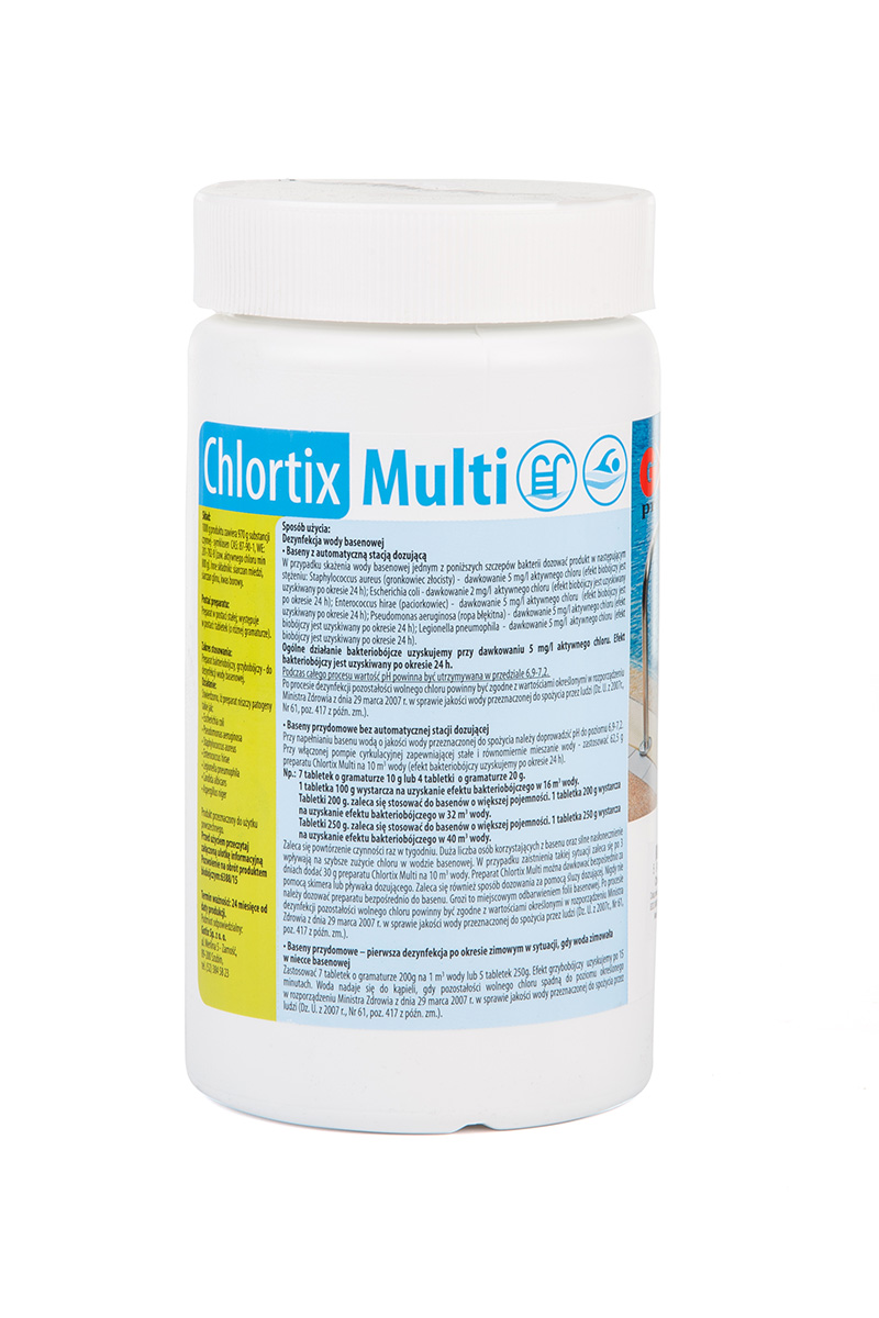 Chlortix - duże multitabletki 6w1