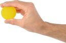 piłka do ćwiczeń dłoni żółta