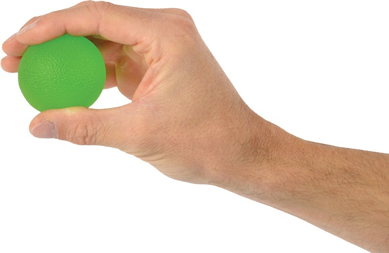 piłka do ćwiczeń dłoni zielona