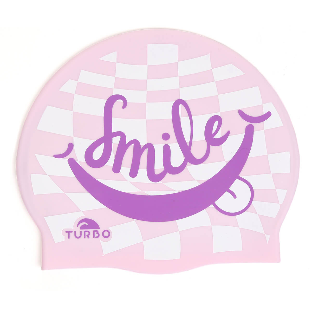 czepek pływacki turbo smile rosa