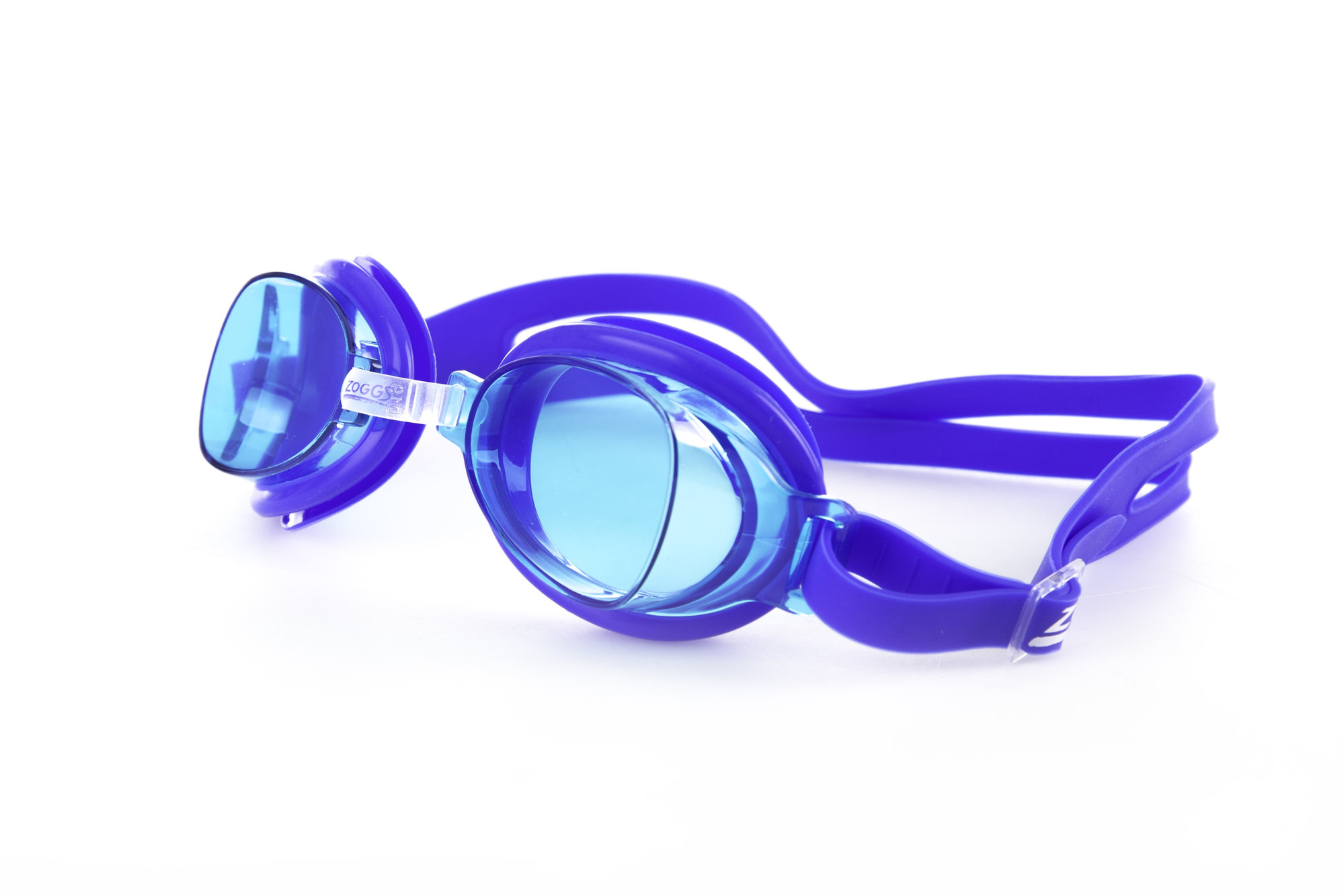 niebieskie okulary treningowe zoggs otter