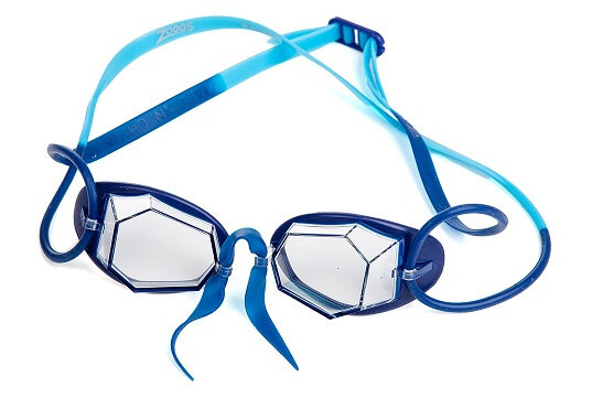 okulary plywackie na basen treningowe zoggs diamond niebieskie 