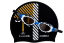 Zestaw okulary Zoggs Predator plus czepek #MAMCEL